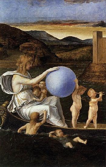 Giovanni Bellini Fortune oil painting image